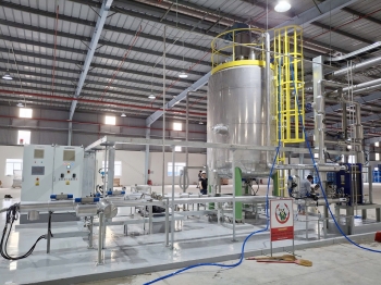 Lắp đặt đường ống công nghệ Nhà máy Sản xuất Dung môi Blending Production Plant (PEARL)